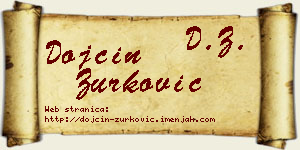 Dojčin Zurković vizit kartica
